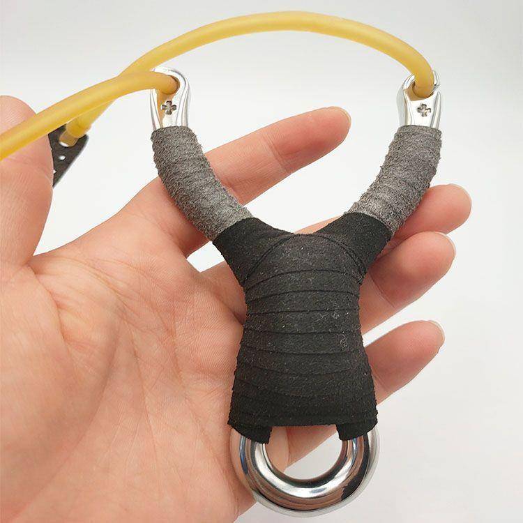 Crusader slingshot + two steel beads